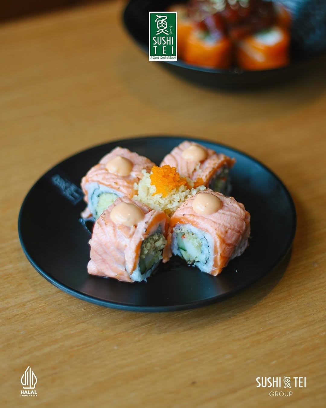 Salmon Crispy Aburi