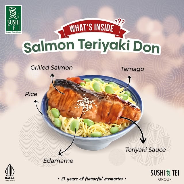 Salmon Teriyaki Don