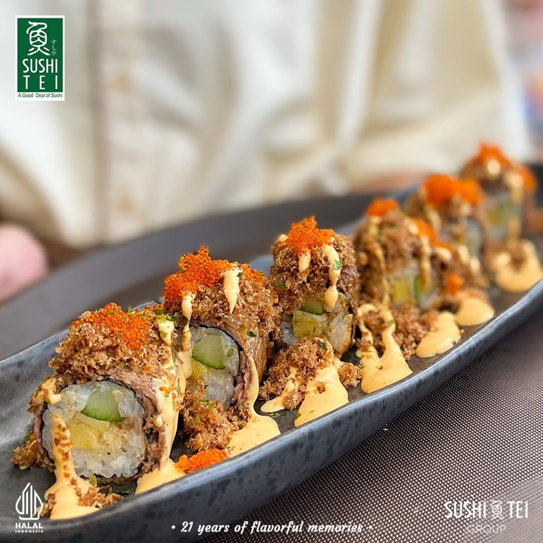 Teriyaki Beef Roll
